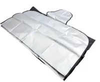 Двухсторонняя накидка чехол на лобовое стекло автомобиля Winter Windshield Cover 150х70 см от снега, солнца и льда, Автомобильный чехол от замерзания