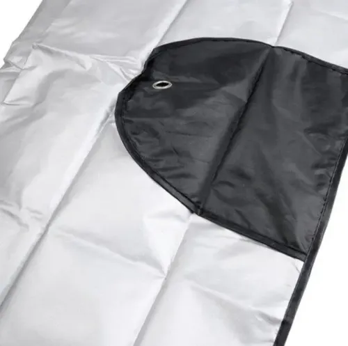 Двухсторонняя накидка чехол на лобовое стекло автомобиля Winter Windshield Cover 150х70 см от снега, солнца и льда, Автомобильный чехол от замерзания