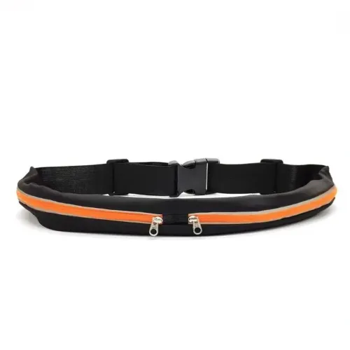 Спортивна сумка на пояс Go Runners Pocket Belt для бігу, поясний фітнес органайзер (27х10 см, 17х10) Sports Bag для тренувань, велопрогулянок