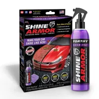 Автомобільна поліроль проти подряпин Shine Armor для автомобіля, 236 мл з мікрофіброю, засіб спрей від подряпин для кузова авто для полірування
