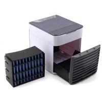 Портативный кондиционер 4 в 1 Rovus Arctic Air Ultra с подсветкой 10W Работает От USB Арктика Ультра