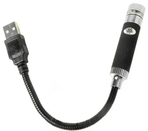 Потужна лазерна указка Red Laser Pointer SN-R12 від USB червоний лазер, Світлодіодний проектор діодний від юсб 3 насадки ефектів для машини і вдома