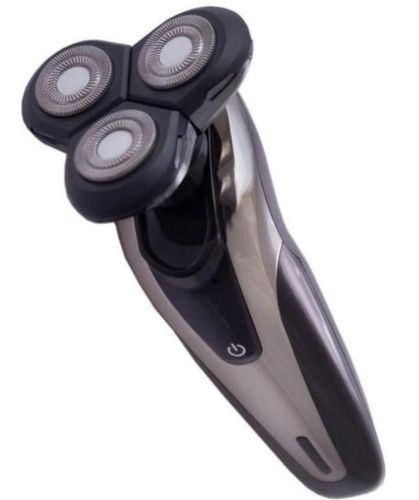 Бездротова електробритва GEMEI GM - 7720 Silver з плаваючою головкою, акумуляторна бритва для стрижки Gemmy