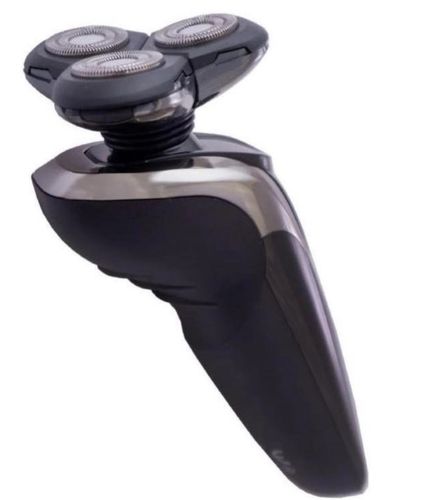 Бездротова електробритва GEMEI GM - 7720 Silver з плаваючою головкою, акумуляторна бритва для стрижки Gemmy