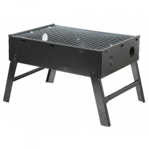 Складной барбекю гриль Morpilot TL-353 BBQ Black, 35 см, черный портативный мангал, Мини / Барбекюшница