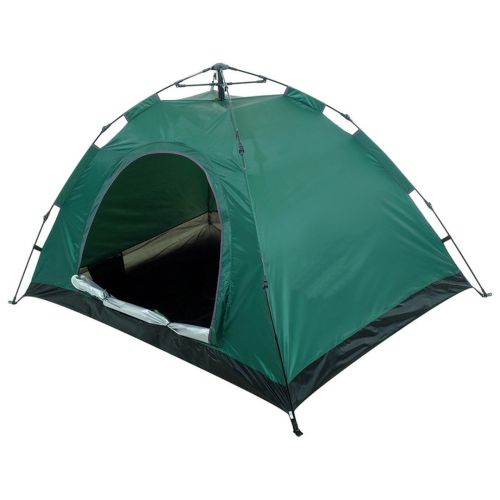 Намет автоматична Leomax LX - 1402 4-х місцева Зелена 200x200x135 см туристична автомат чотирьох місцева