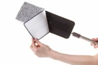 Швабра ледащо Supretto Scratch Cleaning Mop з великим відром і автоматичним віджимом, велика з самоотжимом Spin Mop 360
