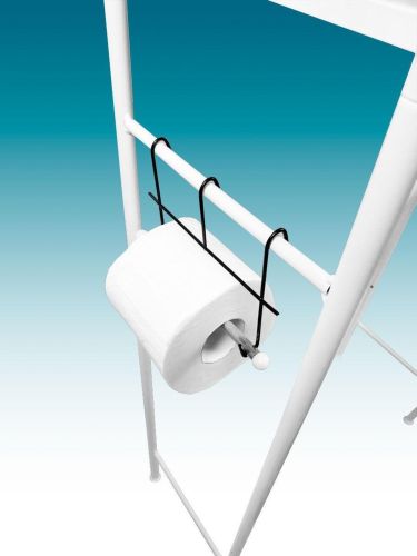 Стійка над унітазом Supretto Toilet rack Біла TW-101 підлоговий стелаж, Полиця, органайзер для зберігання, етажерка WM-64