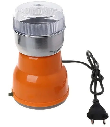 Електрична роторна кавомолка 150W Domotec MS-1406 з ножами з нержавіючої сталі, подрібнювач кавових зерен, електро млин для кави ST-711
