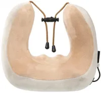 Бездротова масажна подушка Gelius Smart Pillow Massager GP-PM001 для зняття втоми і напруги шиї з підігрівом і вібрацією на акумуляторі
