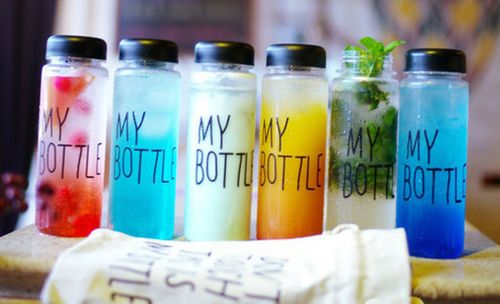 Бутылка для напитков My Bottle 360 с чехлом 500 мл с чехлом в комплекте