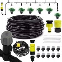 Садовий туманоутворювач 10 м Patio Mist Mistcooling Kit BD - 182 автоматична система крапельного поливу, зрошувальна система, автополив Muciakie