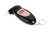 Кишеньковий електронний алкотестер з мундштуками Digital Breath Alcohol Tester з LCD дисплеєм 80025 персональний алкометр аналізатор спирту