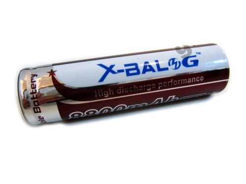 Аккумуляторная литий-ионная батарейка X-Balog 18650 Li-Ion, 8800 mAh 4.2V / Универсальная аккумуляторная батарея 8800 мАч