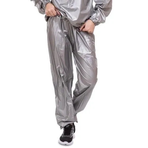 Костюм сауна для схуднення Sauna Suit термо костюм Сауна Сьют схуднення з ефектом сауни, Костюм-сауна весогонка для зганяння ваги жиросжигания Сірий