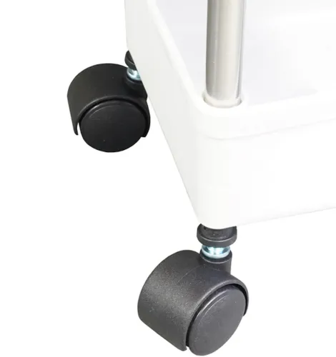 Підлогова вузька Полиця органайзер Bathroom Rack XYX-2020 на 4 яруси для кухні та ванної на коліщатках 40x22, 5x90 см, етажерка MAG-740 4 рівня Біла