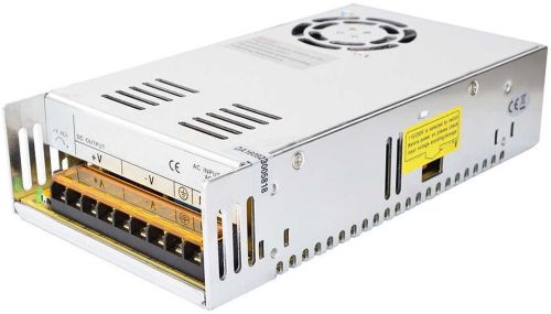 Універсальний блок живлення адаптер 12V 30A 360W Brille S-360-12 Metall для SMD світлодіодних стрічок моніторів