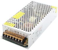 Універсальний блок живлення адаптер 12V 10A 120W Brille S-120-12 Metall для SMD світлодіодних стрічок моніторів