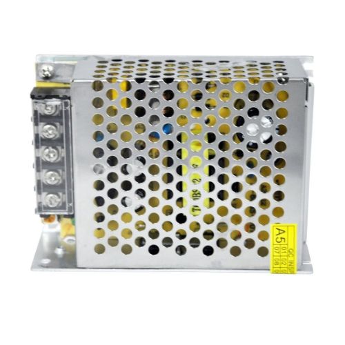 Универсальный блок питания адаптер 12V 5A 60W Brille S-60-12 Metall для SMD светодиодных лент мониторов