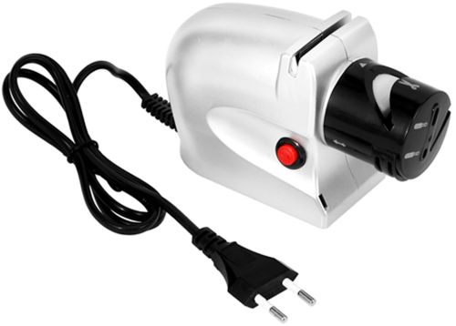Електрична точилка для ножів і кухонних ножиць від мережі Electric Knife Sharpener 2 в 1 провідний верстат точило інструмент для заточування лез 220V