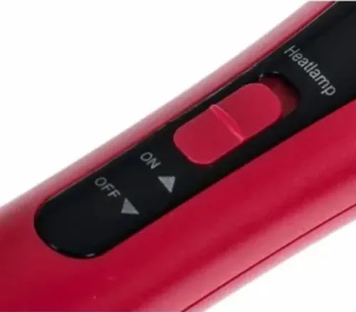 Професійна конусна плойка Domotec MS-4907 для спіральної завивки і укладання волосся Афрокудрі, конусоподібна плойка для локонів MS 4907 Червона