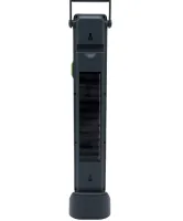 Аварійний світлодіодний ліхтар Solar HEL-6855T 3600 mah із сонячною панеллю, Акумуляторний світильник повербанк 45 LED світлодіодна лампа з USB