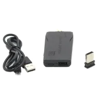 Ігрова відео приставка Data Frog Y - 3 Lite Green Playstation PS1 з бездротовими джойстиками, HDMI до телевізора 64Гб, 4k 10000 ігор Sega Dendy Y3