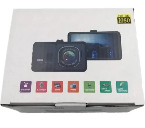 Автомобильный видеорегистратор Vihicle blackbox DVR 626 Full HD 1080P с HDMI выходом, Авторегистратор 2.7 дюйма с детектором движения Черный