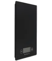 Кухонні електронні ваги Domotec MS-912 від 1 гр до 7 кг, прямокутні сенсорні ваги MX - 402 з плоскою платформою для зважування продуктів чорні