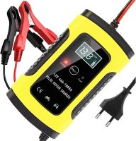 Автоматическое зарядное устройство Foxsur 12V 5Ah для автомобильных аккумуляторов 4-100Ah, универсальное пускозарядное устройство