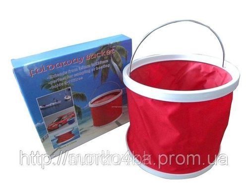 Складне відро для води Folding Bucket на 11л