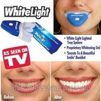 Отбеливание зубов в домашних условиях White Light Tooth, отбеливатель