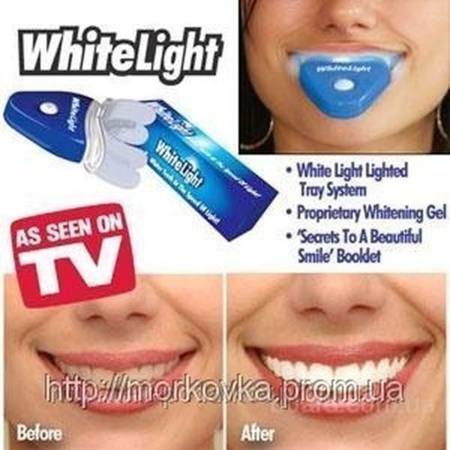 Отбеливание зубов в домашних условиях White Light Tooth, отбеливатель