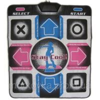 Танцювальний килимок usb для ПК комп'ютера PC Dance mat X-treme Dance Pad покращений з CD