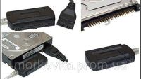 Переходник USB SATA IDE 2.5/3.5 с блоком питания,