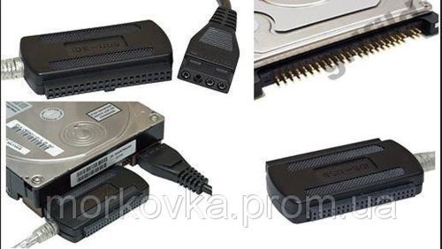 Переходник USB SATA IDE 2.5/3.5 с блоком питания,