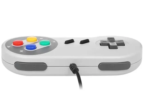 Портативна ігрова ретро приставка Dendy 620 ігор Денді 8 Bit Super Mini SFC, Дитяча консоль 8 біт з двома джойстиками і вбудованими іграми Сіра