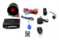 Универсальная автомобильная двухсторонняя сигнализация Car Alarm 2WAY KD-3000 APP 12V с управлением от телефона Автосигнализация с сиреной для машины