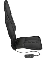 Масажна накидка на крісло Massage Cushion Inspire 083MC з підігрівом в автомобілі вібраційний масажер LY-54 для сидіння від мережі і прикурювача