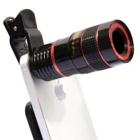 Збільшувальний об'єктив для телефону Mobile Phone Telescope TV-8045 8х, мобільний телескоп з 8 кратним збільшенням фокусуванням картинки на прищіпці