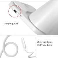Настільна акумуляторна LED лампа Bionic Desk Lamp DL-43, світлодіодний сенсорний світильник 3 в 1 Power Bank розумна лампа