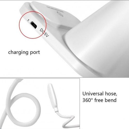 Настільна акумуляторна LED лампа Bionic Desk Lamp DL-43, світлодіодний сенсорний світильник 3 в 1 Power Bank розумна лампа