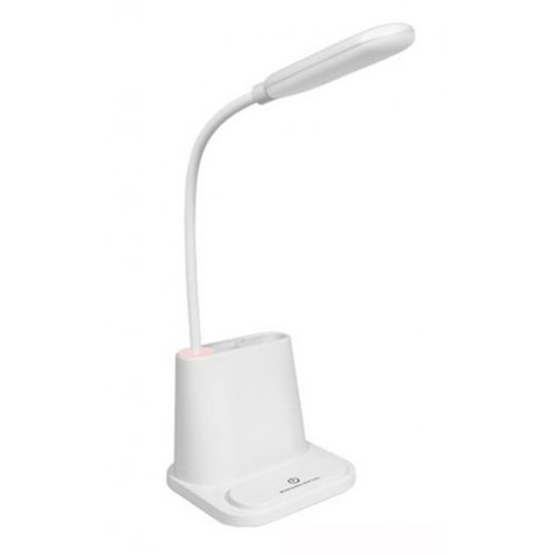 Настільна акумуляторна LED лампа Bionic Desk Lamp DL-43, світлодіодний сенсорний світильник 3 в 1 Power Bank розумна лампа