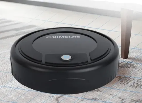 Акумуляторний робот пилосос Ximeijeie Mop (Home Sweeeping Robot) 500W для дому, Міні робот швабра для сухого прибирання, Самоприбираючий пилосос