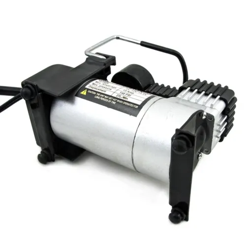 Автокомпресор від прикурювача Аіг pump HS - 208 965кПа для накачування шин 140psi 10Amp Автомобільний компресор насос для підкачки коліс машини чорний