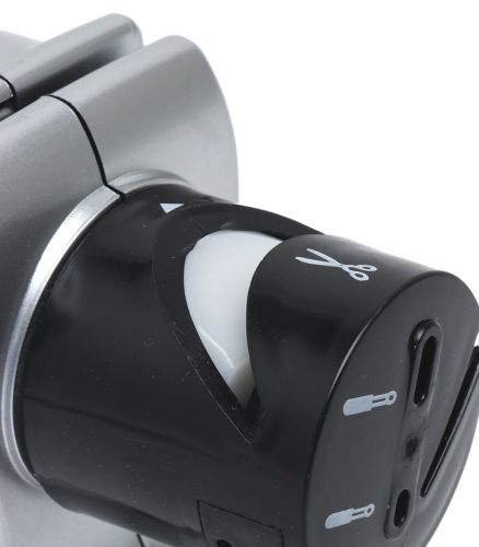 Електрична точилка для ножів і кухонних ножиць від мережі Electric Knife Sharpener 2 в 1 провідний верстат точило інструмент для заточування лез 220V