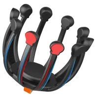 Акумуляторний вібраційний масажер антистрес для голови Head Massager Octopus K108W48 з 3 режимами, бездротовий вібромасажер восьминіг на голову