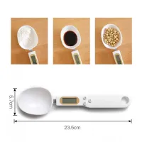 Електронні ваги мірна ложка з LCD екраном CUILLERE balance EL-57 0,1 - 500 гр Digital Spoon Scale електронна кухонна ложка - ваги Цифрова до 500г