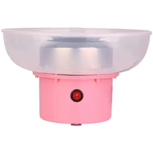 Мини аппарат для приготовления сладкой ваты Cotton Candy Maker LY-102 Pink, Машинка для изготовления сахарной ваты 500W для дома Розовый