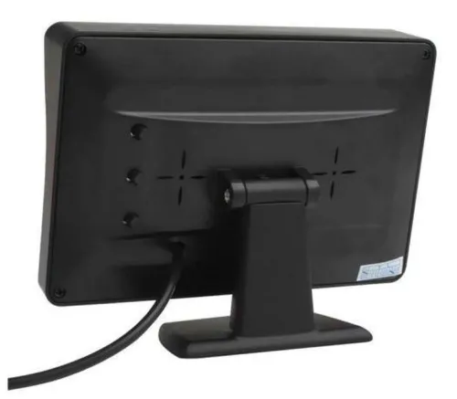 Монітор автомобільний TFT LCD екран 4,3 "дисплей LCD 4.3' для Камери заднього виду в автомобіль, Автомонітор на ніжці Дисплей 320х240 в машину Чорний